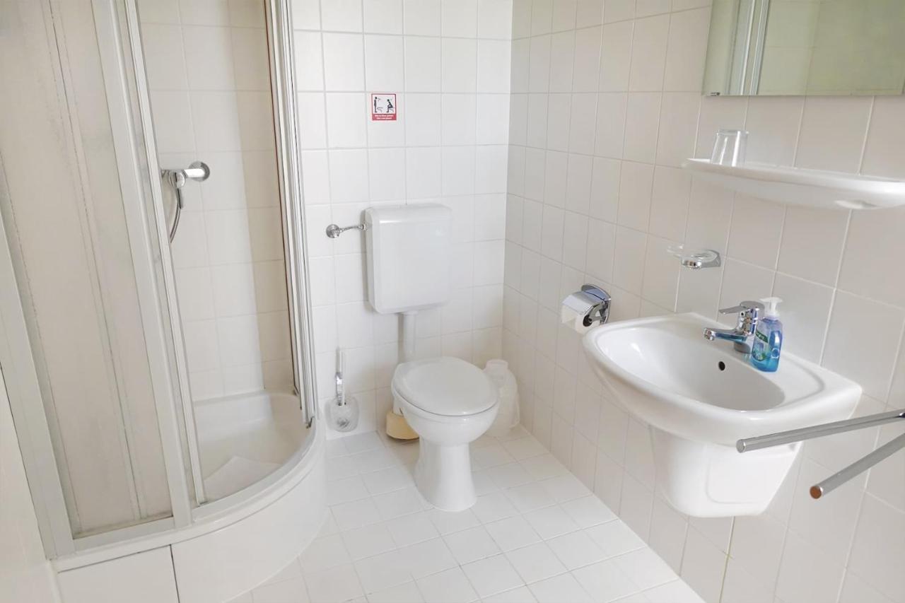 Pension Zur Inselbruecke Wolgast Bagian luar foto